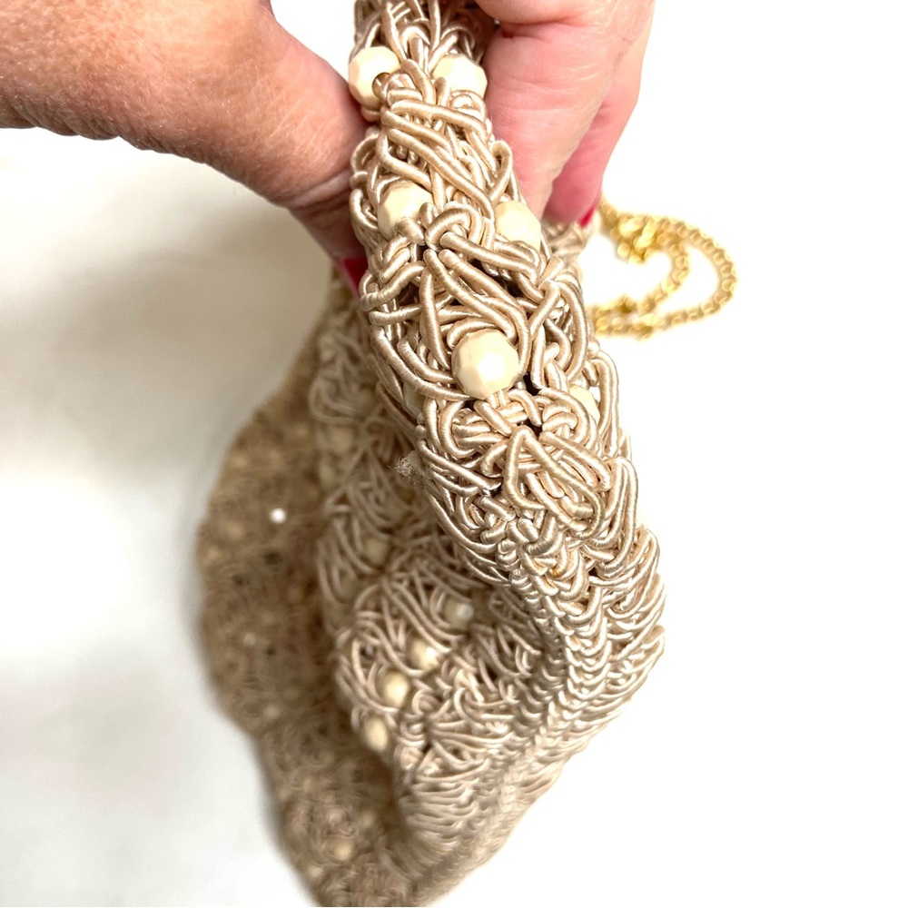 Vintage Made In Italy Beaded Evening Bag - Picture 8 of 15